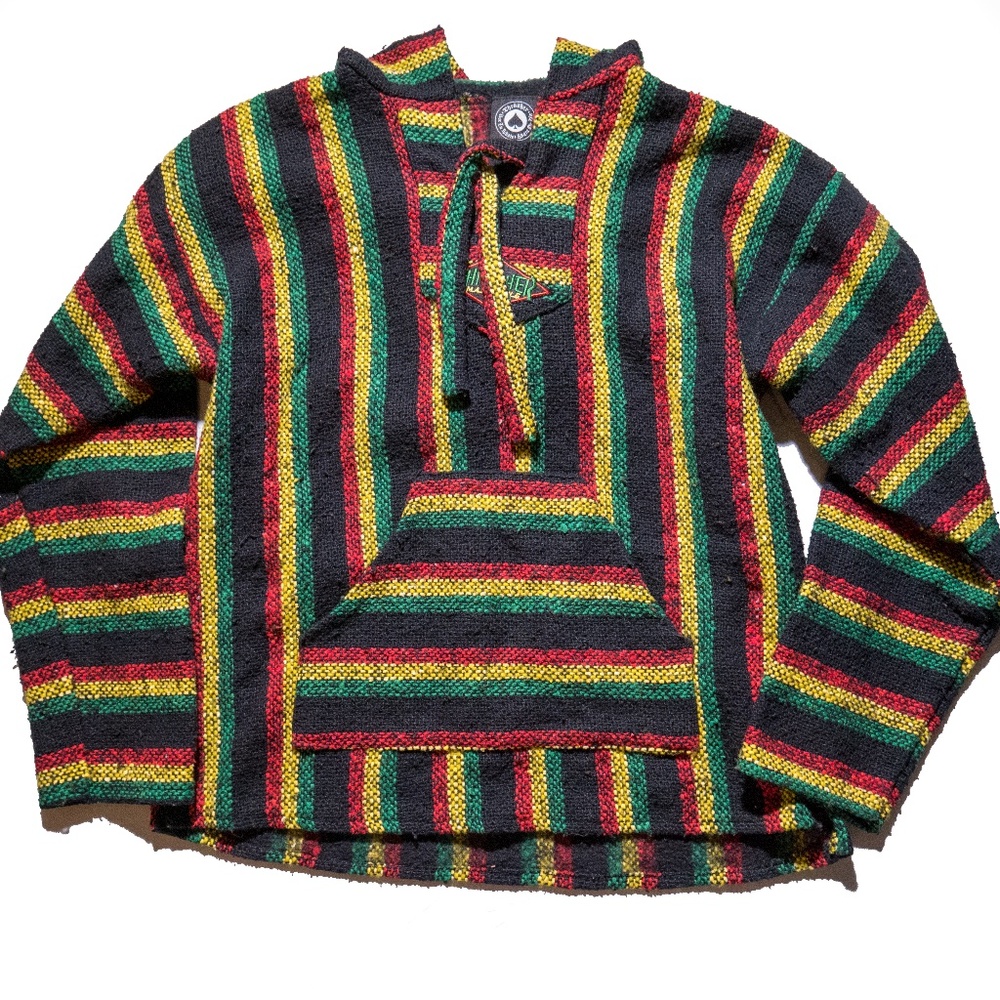 Thrasher Baja Hippie Hoodie (Poncho) Gem